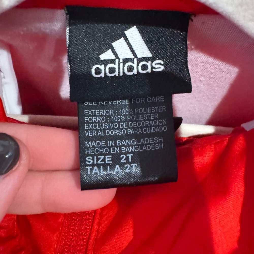 Adidas Chicago Bulls Jacket & Joggers Size 2T - Picture 4 of 5